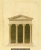  - 18th century reconstruction of the  Temple Elevation  by J. Stuart and N Revett.
 