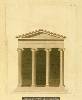  - 18th century reconstruction of the  Temple Elevation  by J. Stuart and N Revett.
 
