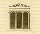 Elevation of the temple of Artemis Agrotera (the Huntress)